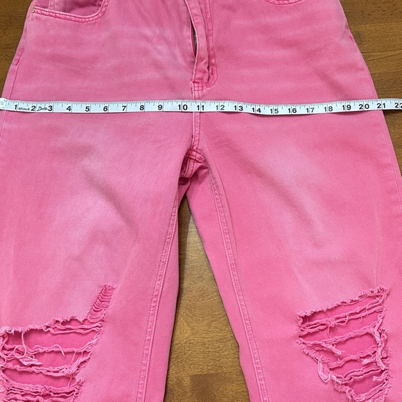 BAYEAS Full Size High Waist Distressed Raw Hem Women's Jeans - Picture 11 of 13